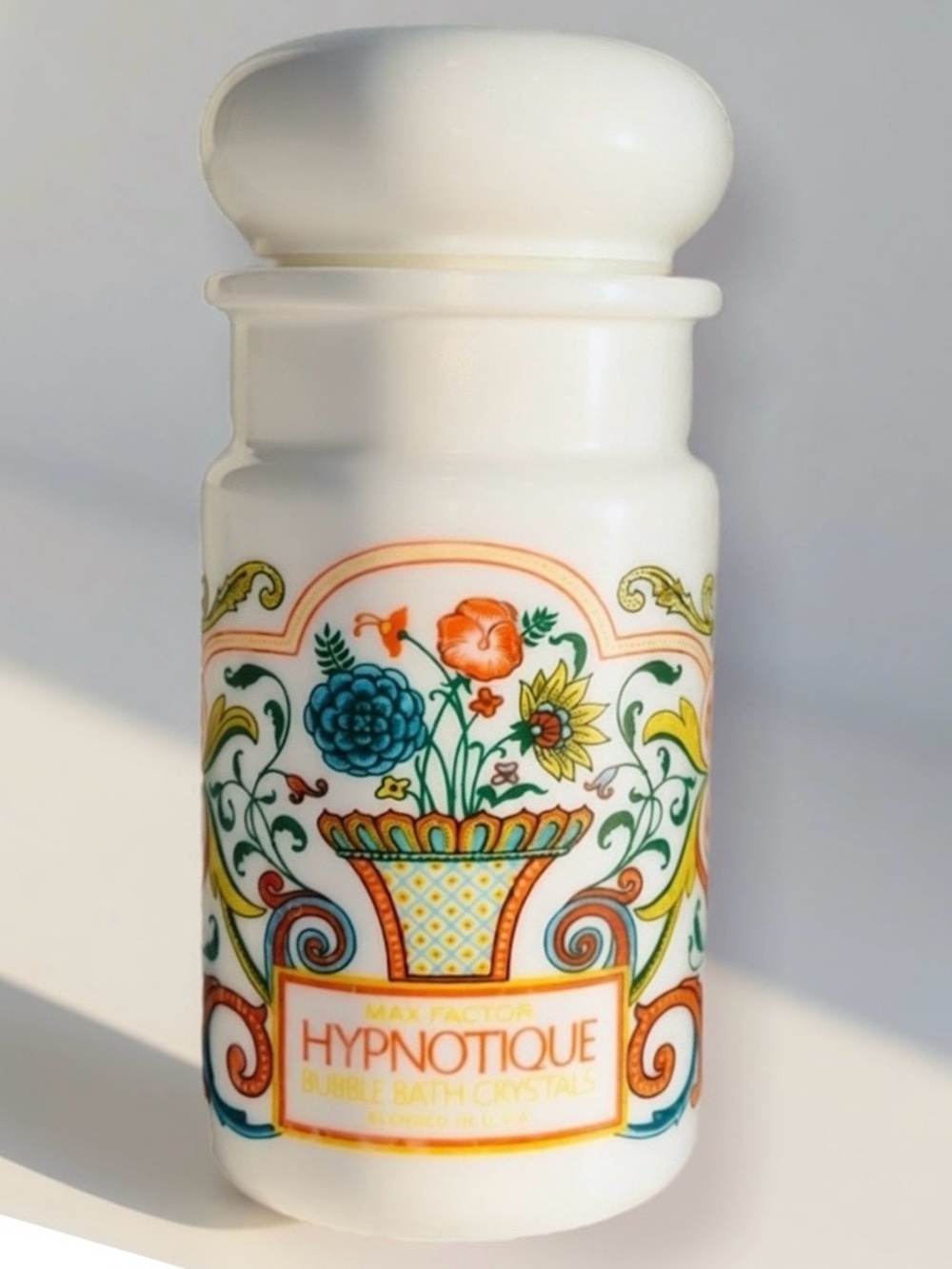 Empty Hypnotique Bath Salts Jar